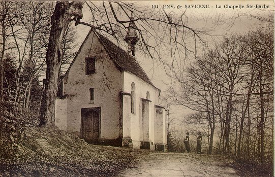 La chapelle Ste-Barbe