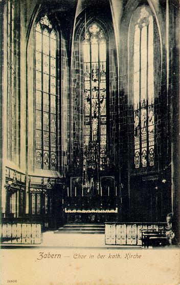 Eglise : choeur