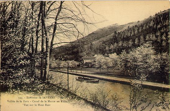 The river Zorn valley
